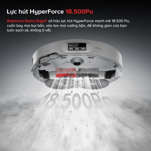 Robot Hút Bụi Lau Nhà Roborock Qrevo EdgeT - Bản Quốc Tế