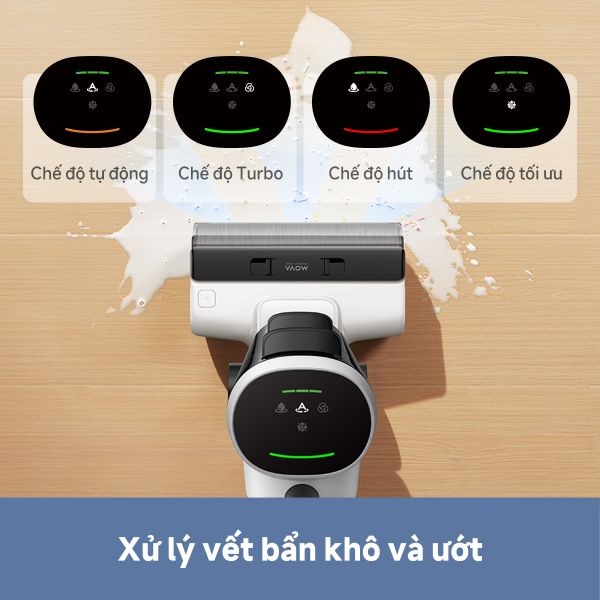 MÁY HÚT BỤI LAU SÀN KHÔ VÀ ƯỚT MOVA K20 PRO _ HÀNG CHÍNH HÃNG