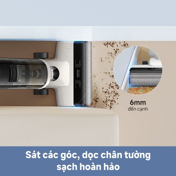 MÁY HÚT BỤI LAU SÀN KHÔ VÀ ƯỚT MOVA K20 PRO _ HÀNG CHÍNH HÃNG