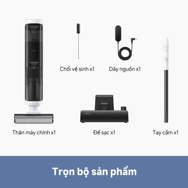 MÁY HÚT BỤI LAU SÀN KHÔ VÀ ƯỚT MOVA K20 PRO _ HÀNG CHÍNH HÃNG
