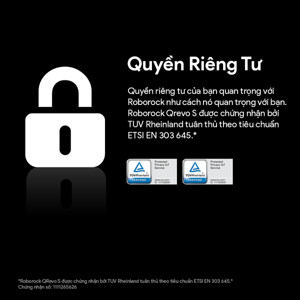 ROBOT HÚT BỤI LAU NHÀ ROBOROCK Q REVO S – BẢN QUỐC TẾ – BH 24 THÁNG