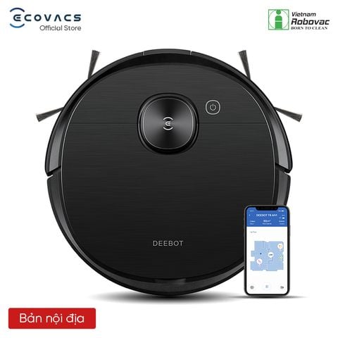 ROBOT HÚT BỤI LAU NHÀ THÔNG MINH ECOVACS DEEBOT OZMO T8 AIVI – BẢN NỘI ĐỊA (HỔ TRỢ KẾT NỐI APP)