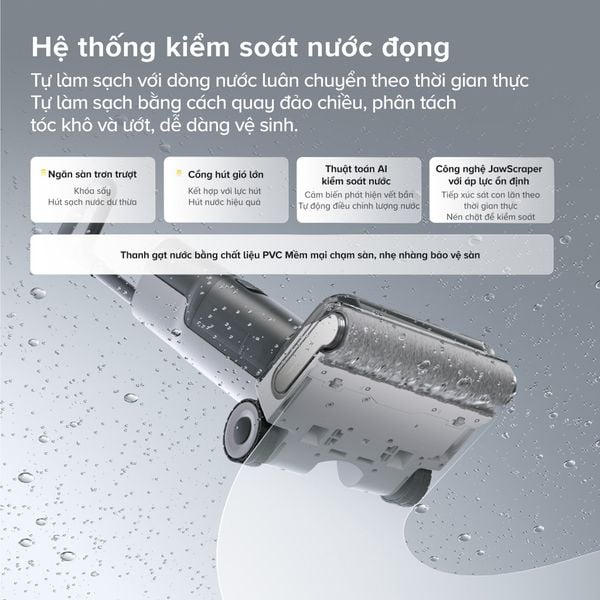 MÁY HÚT BỤI LAU SÀN KHÔ VÀ ƯỚT ROBOROCK F25 ACE - BẢN QUỐC TẾ
