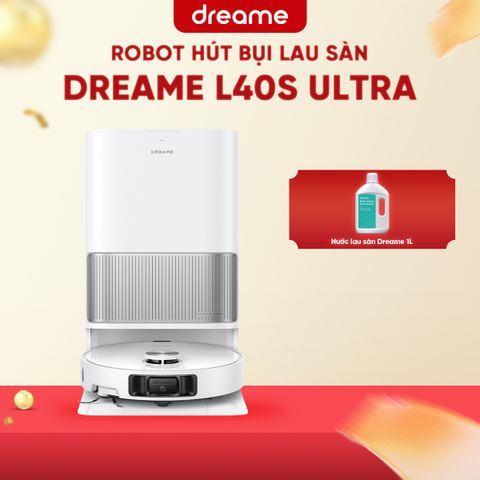ROBOT HÚT BỤI LAU NHÀ THÔNG MINH DREAME L40S ULTRA - BẢN QUỐC TẾ