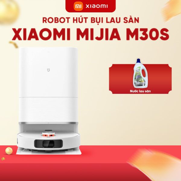 ROBOT HÚT BỤI LAU NHÀ THÔNG MINH XIAOMI MIJIA M30S - BH 6 THÁNG