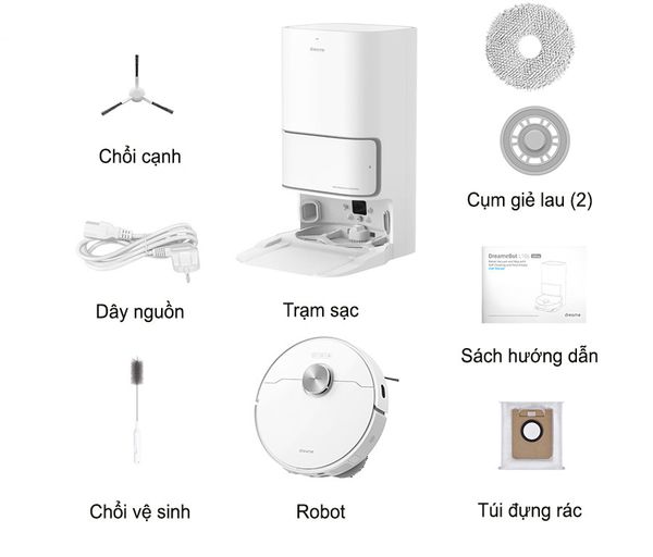 ROBOT HÚT BỤI LAU NHÀ THÔNG MINH DREAME L10S ULTRA – BẢN QUỐC TẾ – BH 24 THÁNG