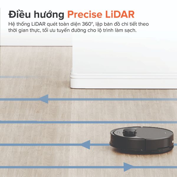 Robot hút bụi lau nhà Roborock Q10 PF Plus - BẢN QUỐC TẾ - CHÍNH HÃNG