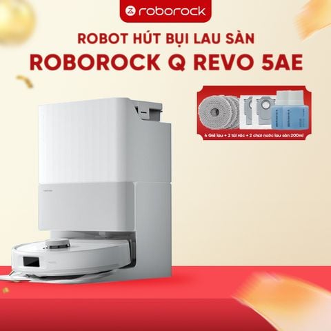 ROBOT HÚT BỤI LAU NHÀ ROBOROCK Q REVO 5AE – BẢN QUỐC TẾ