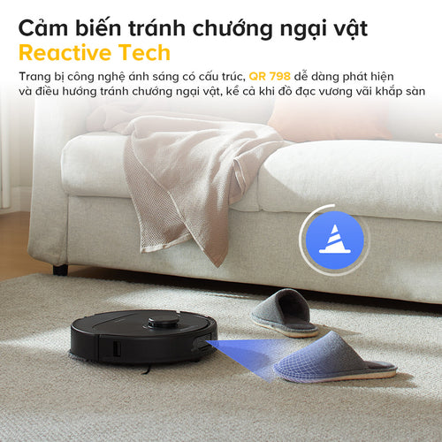 ROBOT HÚT BỤI LAU NHÀ ROBOROCK QR 798 – BẢN QUỐC TẾ