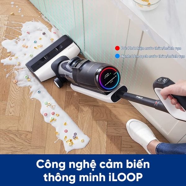 MÁY HÚT BỤI LAU SÀN KHÔ VÀ ƯỚT TINECO FLOOR ONE S5 – BẢN QUỐC TẾ – BẢO HÀNH 12 THÁNG