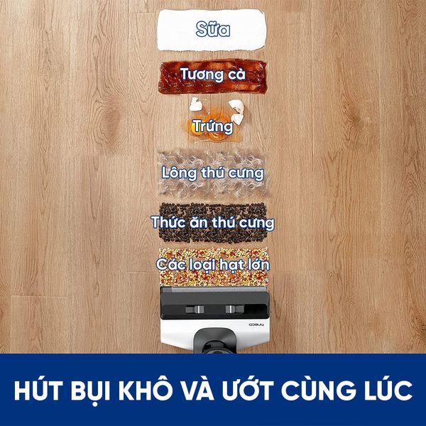 MÁY HÚT BỤI LAU SÀN KHÔ VÀ ƯỚT TINECO FLOOR ONE S5 – BẢN QUỐC TẾ – BẢO HÀNH 12 THÁNG