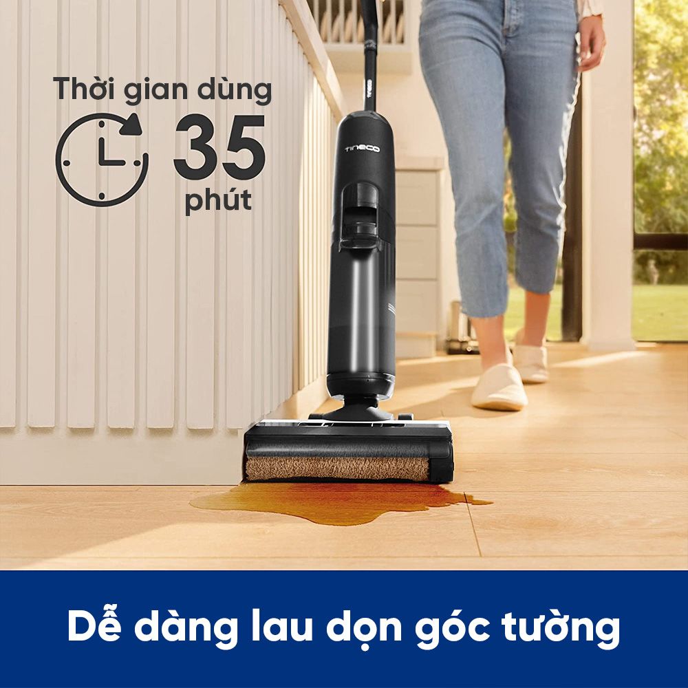 Máy hút bụi lau sàn khô ướt tự giặt Tineco Floor One S5 và S5 Pro