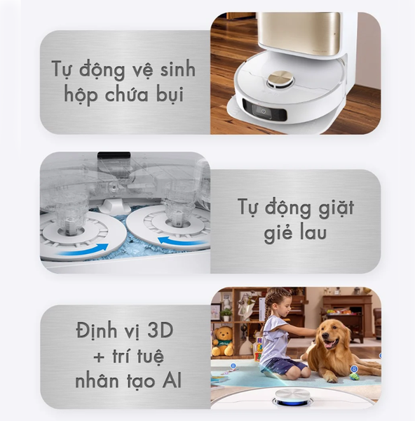 ROBOT HÚT BỤI LAU NHÀ THÔNG MINH DREAME L10S ULTRA SE – BẢN QUỐC TẾ – BH 24 THÁNG