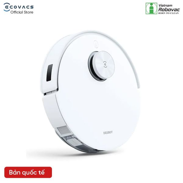 ROBOT HÚT BỤI LAU NHÀ ECOVACS DEEBOT T10 - DBX33 TRẮNG - BẢN QUỐC TẾ