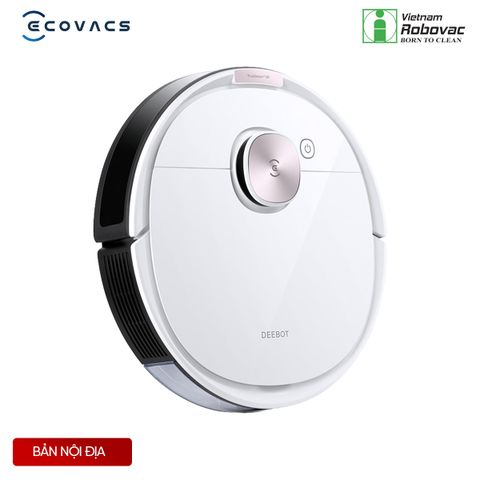ROBOT HÚT BỤI LAU NHÀ THÔNG MINH ECOVACS DEEBOT OZMO T8 MAX – BẢN NỘI ĐỊA