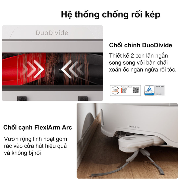 ROBOT HÚT BỤI LAU NHÀ ROBOROCK Q REVO CURV – BẢN QUỐC TẾ – BH 24 THÁNG