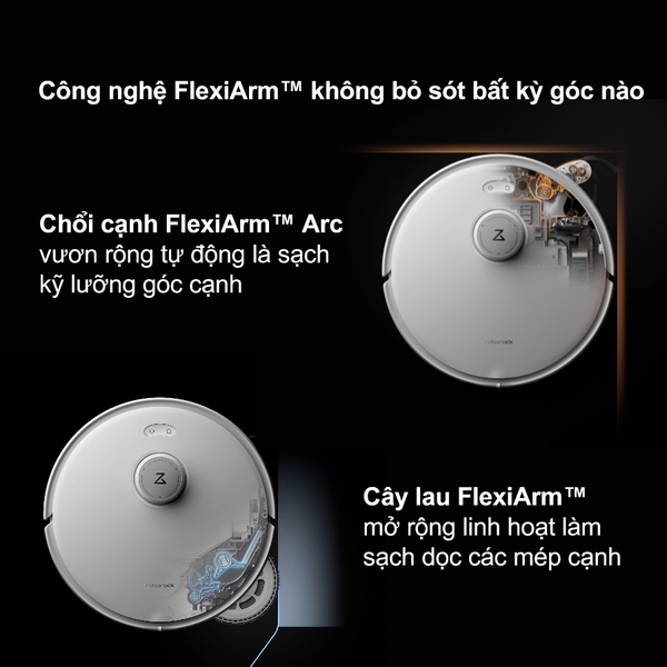 ROBOT HÚT BỤI LAU NHÀ ROBOROCK Q REVO CURV – BẢN QUỐC TẾ – BH 24 THÁNG