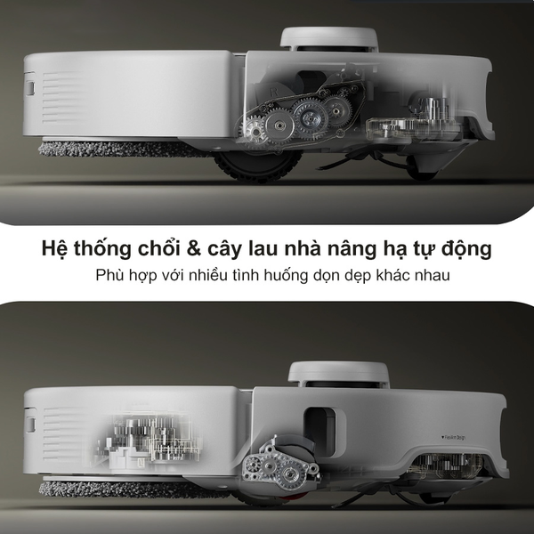 ROBOT HÚT BỤI LAU NHÀ ROBOROCK Q REVO CURV – BẢN QUỐC TẾ – BH 24 THÁNG