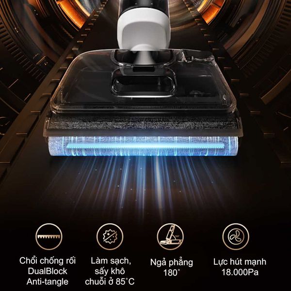 MÁY HÚT BỤI LAU SÀN KHÔ VÀ ƯỚT TINECO FLOOR ONE S6 STRETCH PRO