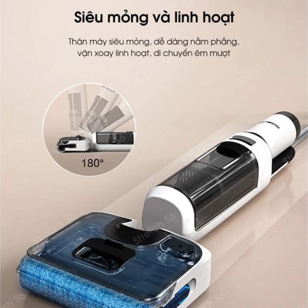 MÁY HÚT BỤI LAU SÀN KHÔ VÀ ƯỚT TINECO FLOOR ONE S6 STRETCH PRO