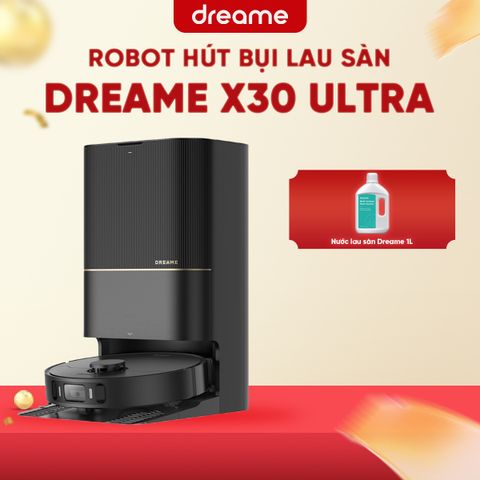 ROBOT HÚT BỤI LAU NHÀ THÔNG MINH DREAME X30 ULTRA – BẢN QUỐC TẾ