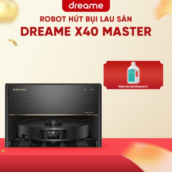 Robot Hút Bụi Lau Nhà Dreame X40 Master – Bản Quốc Tế