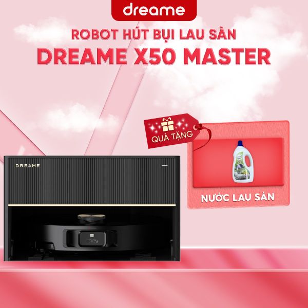 Robot hút bụi lau nhà Dreame X50 Master – Bản Quốc Tế