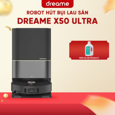 ROBOT HÚT BỤI LAU NHÀ THÔNG MINH DREAME X50 ULTRA – BẢN QUỐC TẾ