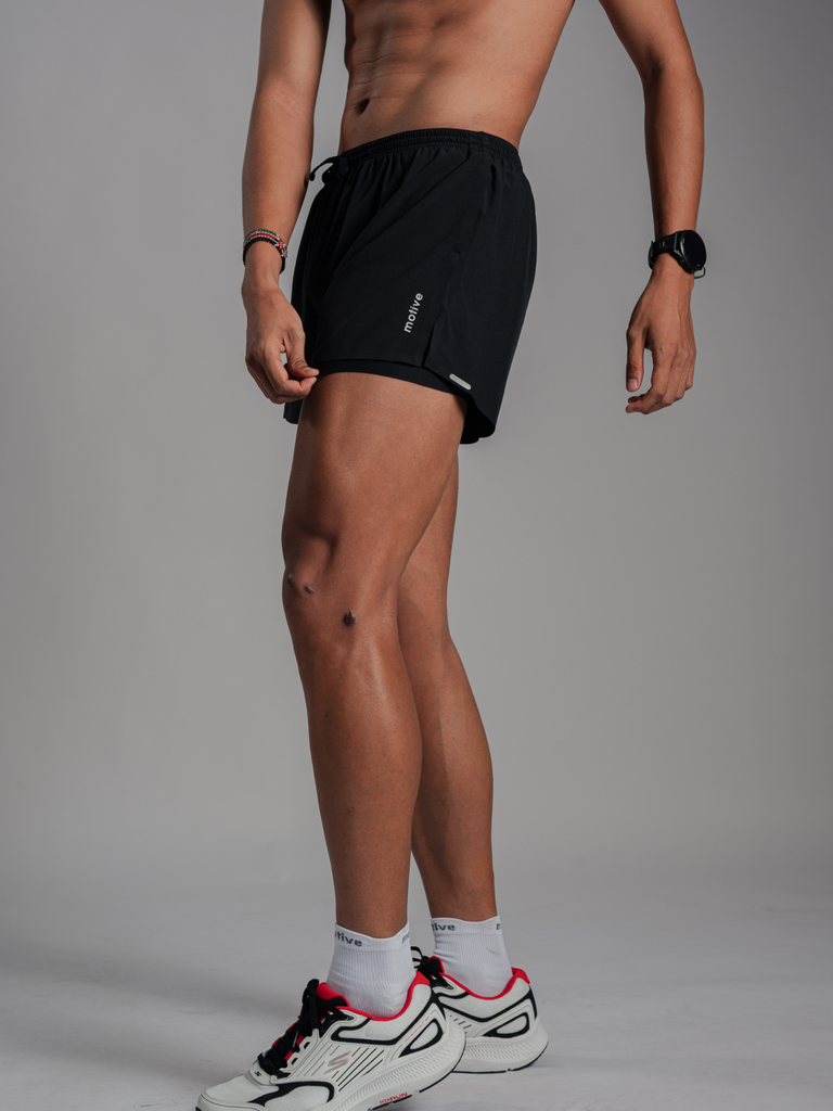 [UNISEX] Quần Thể Thao Chạy Bộ 2 Lớp – MOTIVE Boxer Layer Short (Tích hợp quần lót BOXER bên trong)