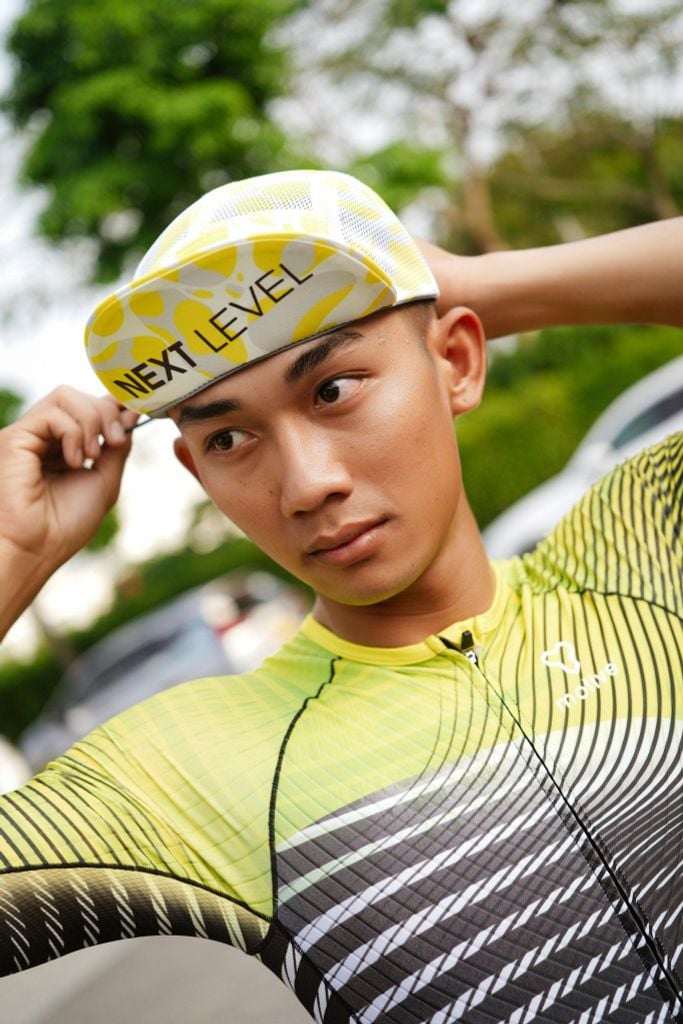 Bộ TRISUIT MOTIVE - Màu Vàng Họa Tiết