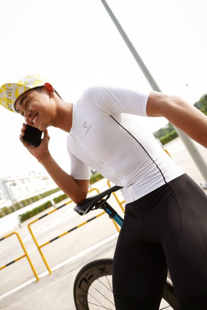Bộ TRISUIT MOTIVE - Màu Trắng
