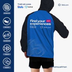 [5BIB x MOTIVE COLLECTION] Áo Khoác Thể Thao UNISEX