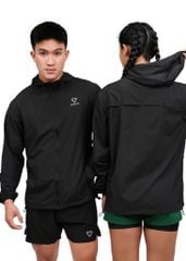 Áo Khoác Thể Thao UNISEX MOTIVE JACKET Supper Light - Màu Đen