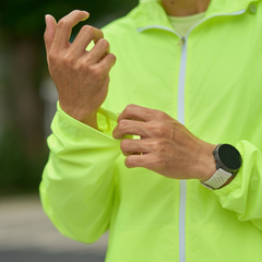 Áo Khoác Thể Thao UNISEX MOTIVE JACKET Supper Light - Màu Xanh NEON