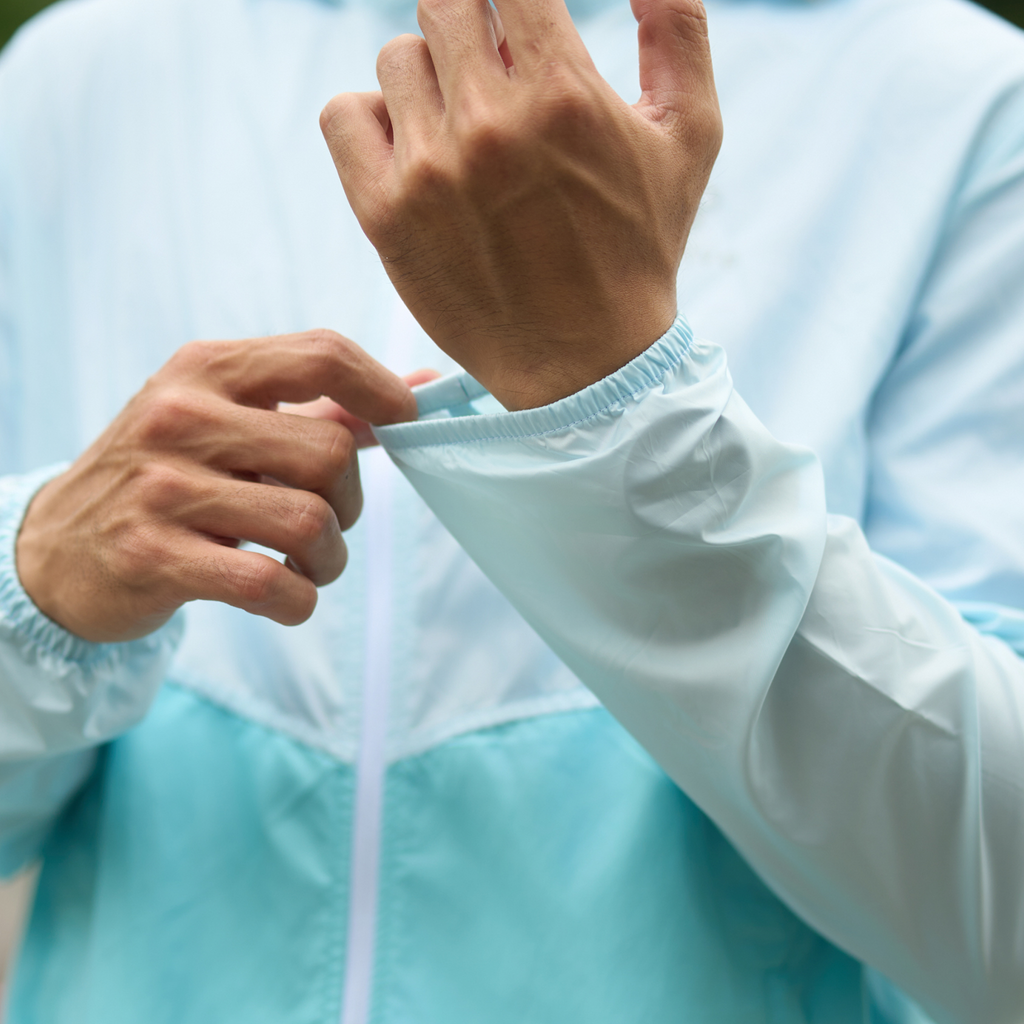 Áo Khoác Thể Thao UNISEX MOTIVE JACKET Supper Light - Màu Xanh Dương Phối