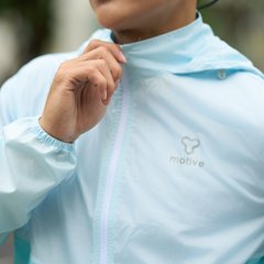 Áo Khoác Thể Thao UNISEX MOTIVE JACKET Supper Light - Màu Xanh Dương Phối