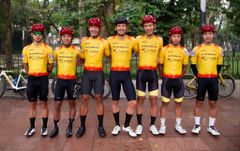 [LĐXTTTPHCM] Áo Thun Thể Thao Đạp Xe Nam MOTIVExLĐXTTTPHCM