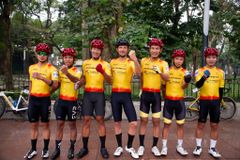 [LĐXTTTPHCM] Áo Thun Thể Thao Đạp Xe Nam MOTIVExLĐXTTTPHCM