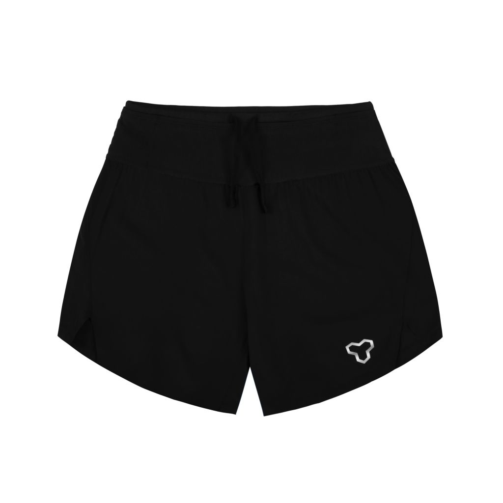 Quần Short Thể Thao Chạy Bộ Nữ Đa Năng MOTIVE WOMAN SHORT BELT -Màu Đen
