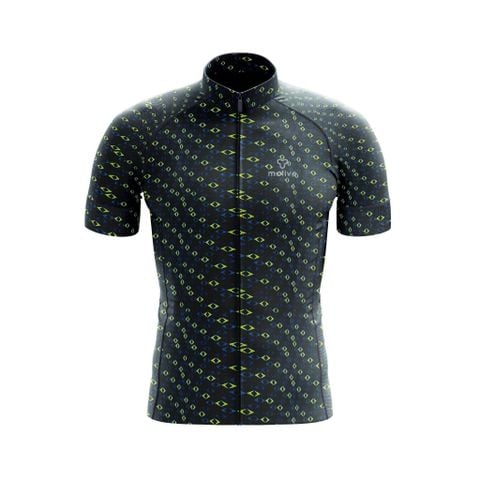 [Nam] Áo Thun Thể Thao Đạp Xe Nam MOTIVE MEN CYCLING ENDURO - Đen Họa Tiết
