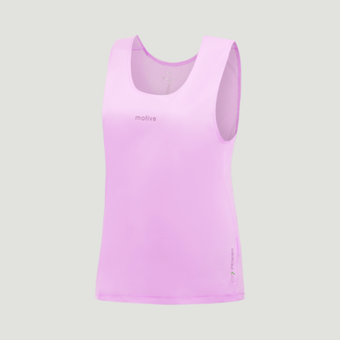 Áo Thun Thể Thao Chạy Bộ Nữ MOTIVE WOMAN Simple Color Singlet - Màu Hồng