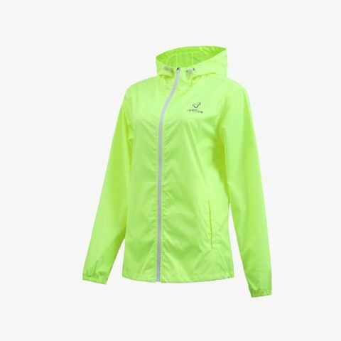 Áo Khoác Thể Thao UNISEX MOTIVE JACKET Supper Light - Màu Xanh NEON