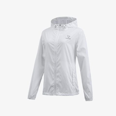 Áo Khoác Thể Thao UNISEX MOTIVE JACKET Supper Light - Màu Trắng