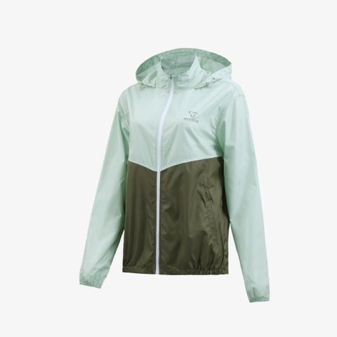 Áo Khoác Thể Thao UNISEX MOTIVE JACKET Supper Light - Màu Xanh Rêu Phối