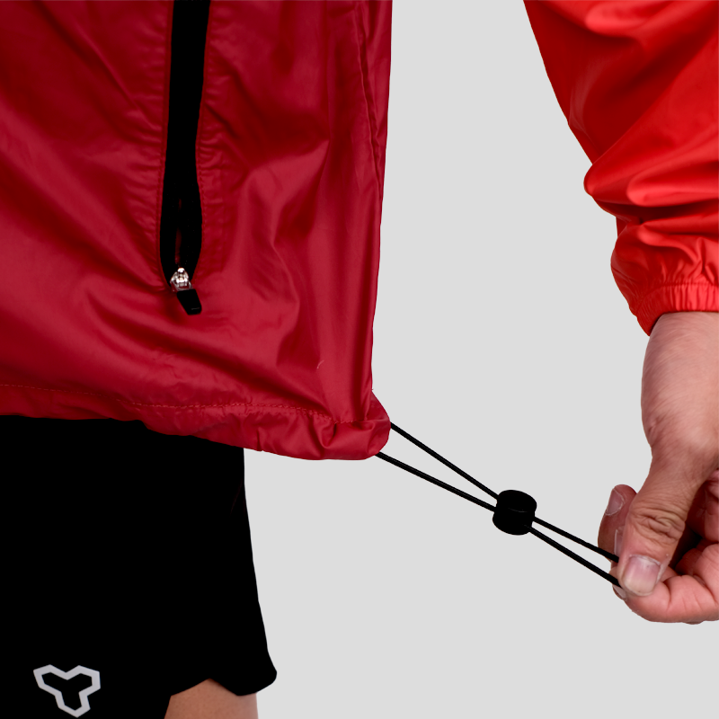 Áo Khoác Thể Thao UNISEX MOTIVE JACKET Supper Light - Màu Cam Đỏ