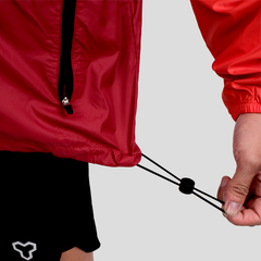 Áo Khoác Thể Thao UNISEX MOTIVE JACKET Supper Light - Màu Cam Đỏ