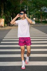 [TM 102] Áo Thun Thể Thao Chạy Bộ Nam MOTIVE Men Basic Color T-Shirt - Màu Trắng