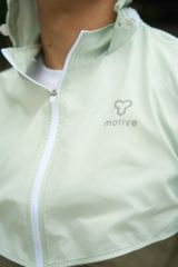 Áo Khoác Thể Thao UNISEX MOTIVE JACKET Supper Light - Màu Xanh Rêu Phối