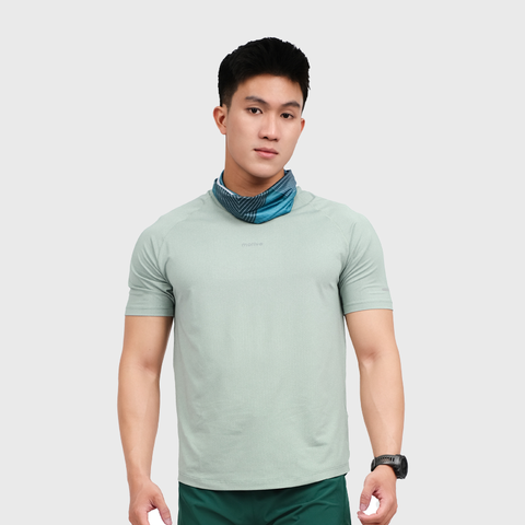 [TM 104] Áo Thun Thể Thao Chạy Bộ Nam MOTIVE Men Training T-Shirt - Màu SKY BLUE