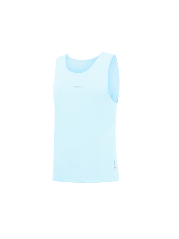 Áo Thun Thể Thao Chạy Bộ Nam MOTIVE Men Simple Color Singlet - Màu Xanh Biển Nhạt